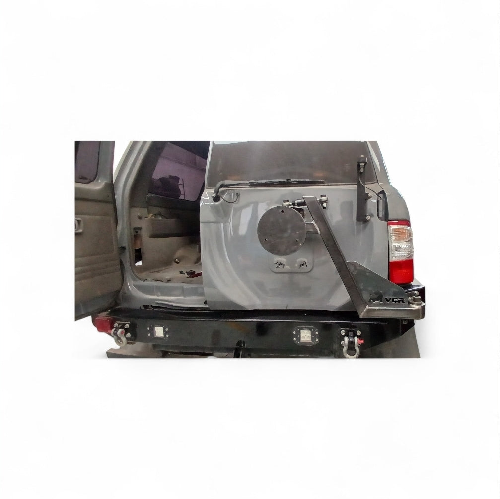 Soporte rueda repuesto regulable nissan gr y61 , y60