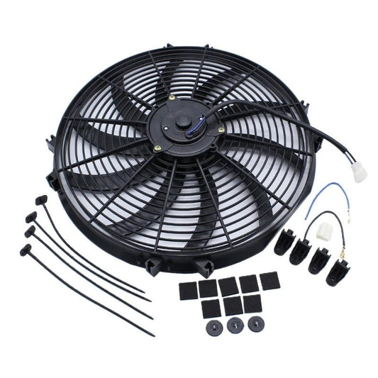 Ventilador Universal alto flujo de 16 Pulgadas, 12V, 120W